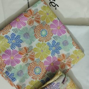 Pastel Floral Unstitched Suit