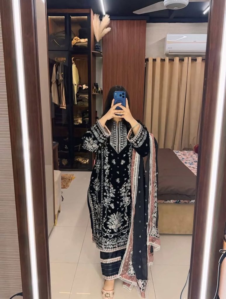Black Velvet Outfit
