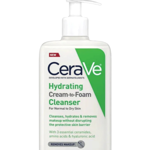 CeraVe Hydrating Cream-to-Foam Cleanser 355ml 1312 | AyanHussain.pk